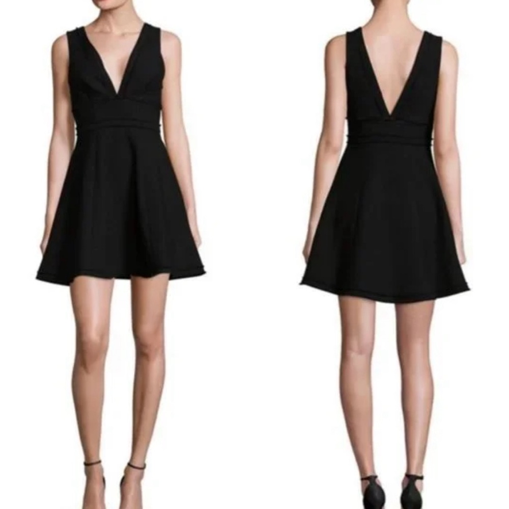 Cinq A Sept Aurora Fringe Mini Dress | Size 4